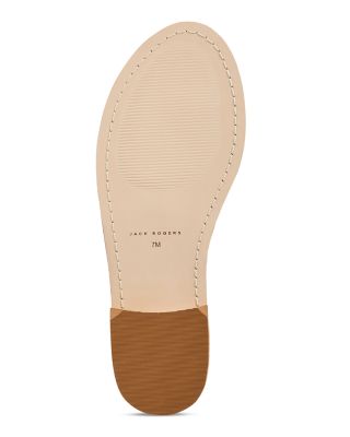 Women's Jacks Embellished Leather Flat Sandals