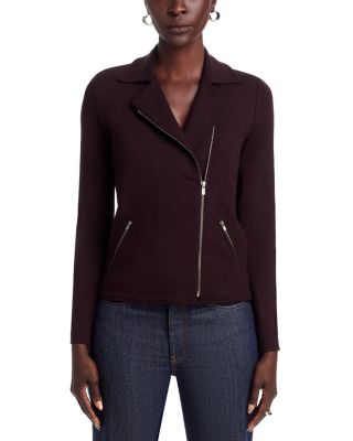 French Terry Moto Jacket