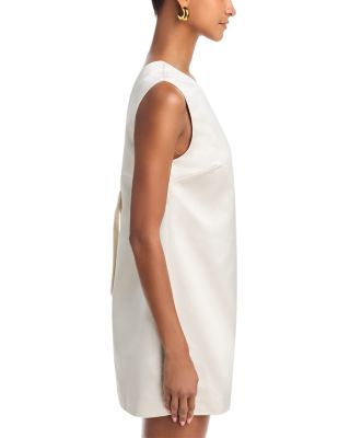 Jaxon Satin Bow Shift Dress