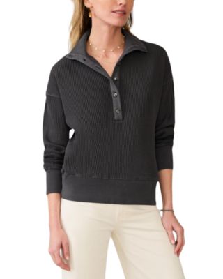 Apres Henley Waffle  Top