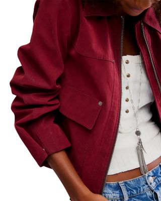 Blair Faux Suede Jacket