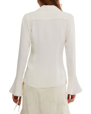 Melrose Lace Trim Blouse