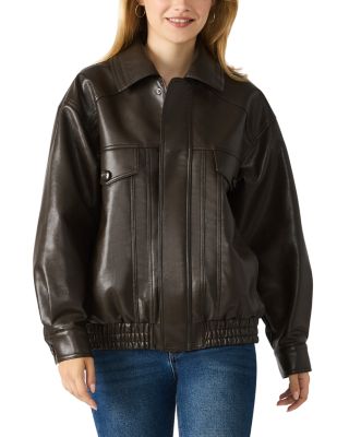 Henson Faux Leather Jacket