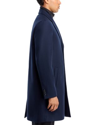 Milogan Extra Slim Fit Topcoat with Zip-Out Bib