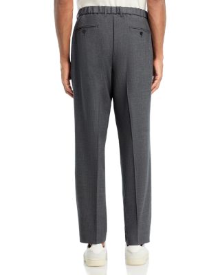 Performance Wool Drawstring Trousers with Elasticated Waistband
