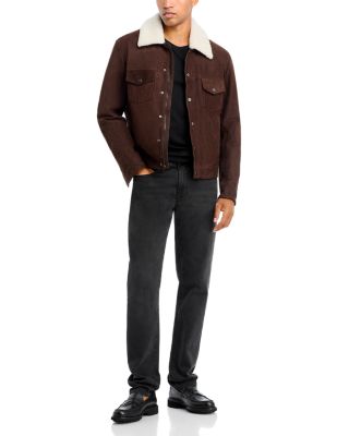 x Beckham Mordy Leather Jacket