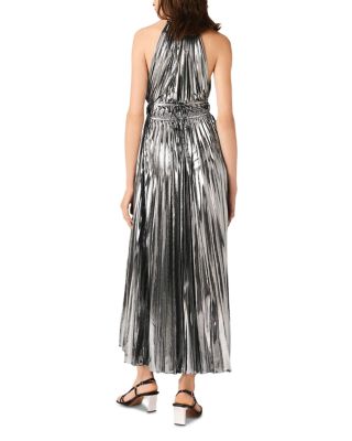Pleated Maxi Dress