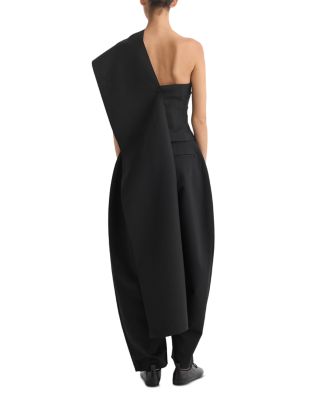 One Shoulder Cape Top