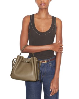 Romy Leather Bucket Bag