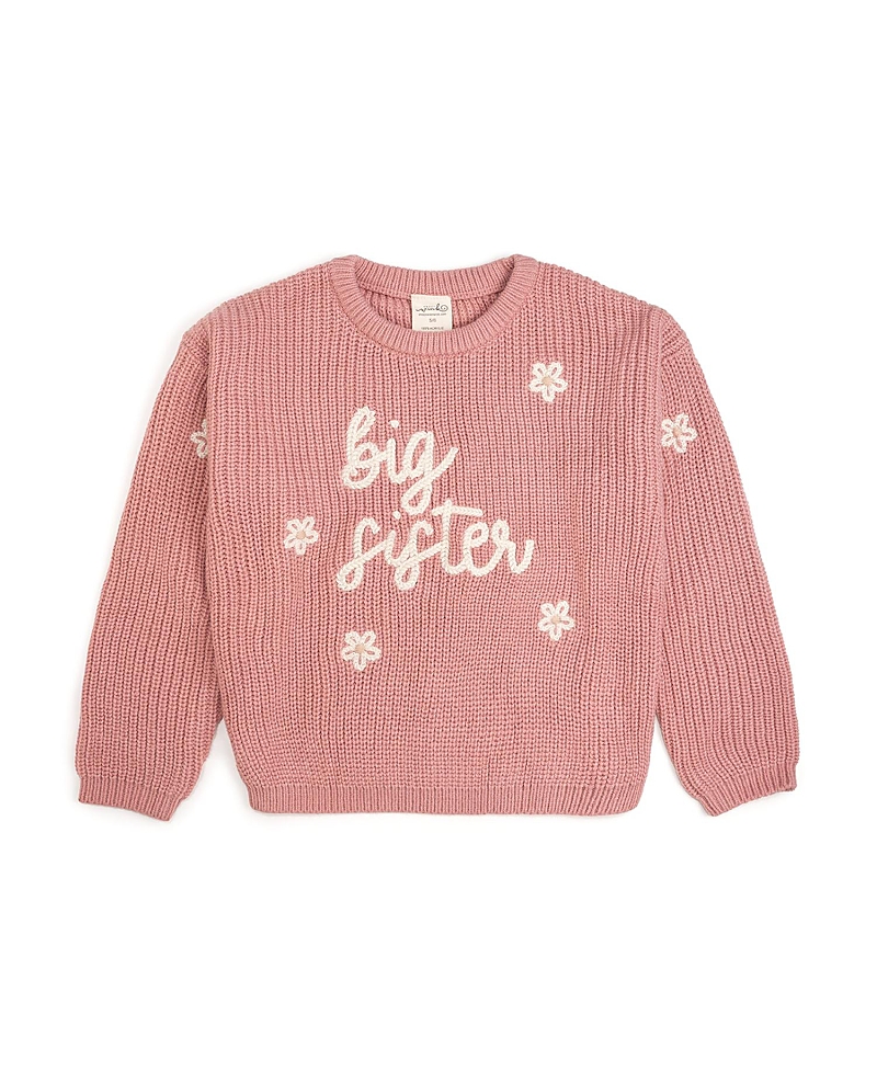 Sweet Wink Girls' Big Sister Knit Sweater - Little Kid, Big Kid