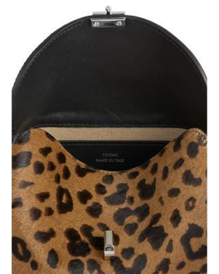 Mini T Lock Calf Hair Clutch