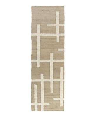 LR Home Geoblend GEOBL-82519 Runner Area Rug, 2'6" x 8'