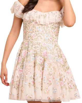 Antoinettes Floral Mini Dress