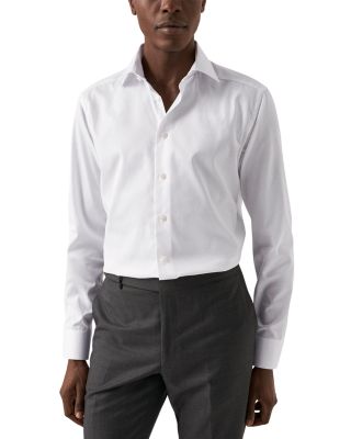 Eton - Super Slim Fit Twill Dress Shirt