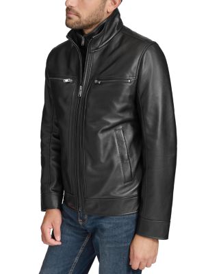 Winton Leather Bomber Jacket