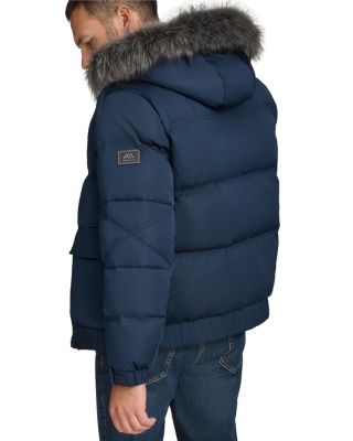 Lithgow Bomber Jacket with Removable Hood
