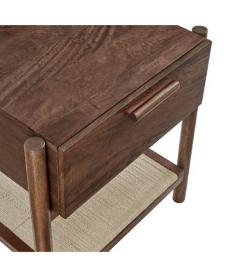 Oswin 1-Drawer Wood Nightstand