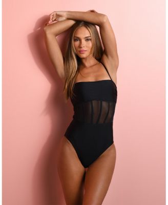 Solid Bandeau One Piece