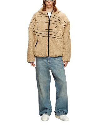 S-Zat Teddy Fleece Hooded Sweatshirt