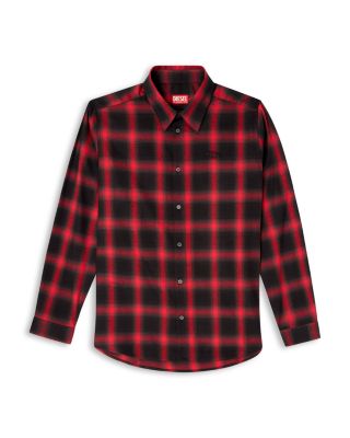 S-Simply-Check-Hgbt Button Down Shirt