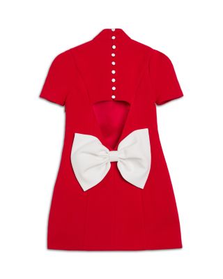 Girls&#39; Cutout Back Bow Dress - Big Kid