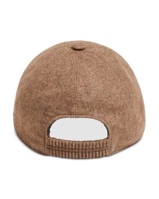 M&eacute;lange Oasi Cashmere Baseball Cap
