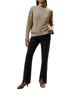 Turtleneck Relaxed-Fit Cashmere Sweater