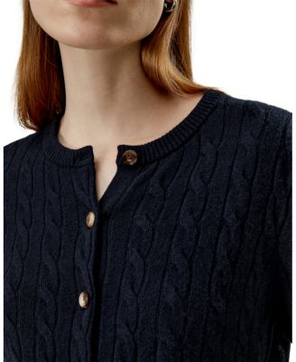 Baby Cashmere Cable-Knit Cardigan