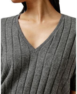 V-Neck Cashmere T-shirt