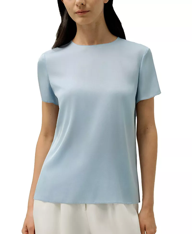 Lilysilk Basic Silk Tee