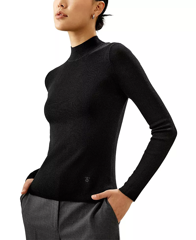 Lilysilk Essential Cashmere Blend Sweater Top