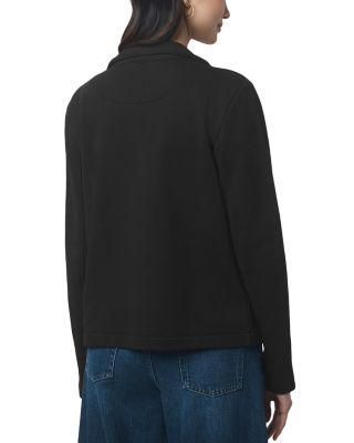 French Terry Double Breasted Blazer