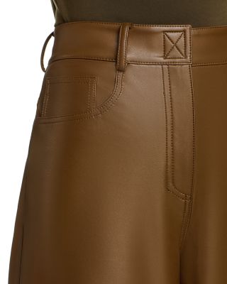 Elephant Faux Leather Pants