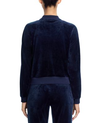 Heritage Velour Bomber Jacket