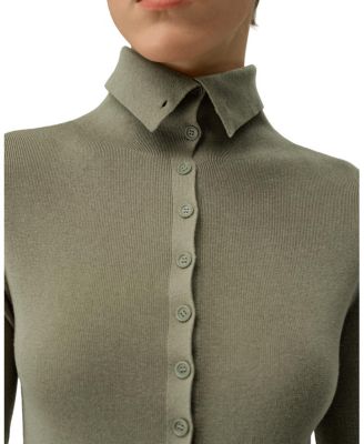 Slim Fit Silk Cashmere Sweater