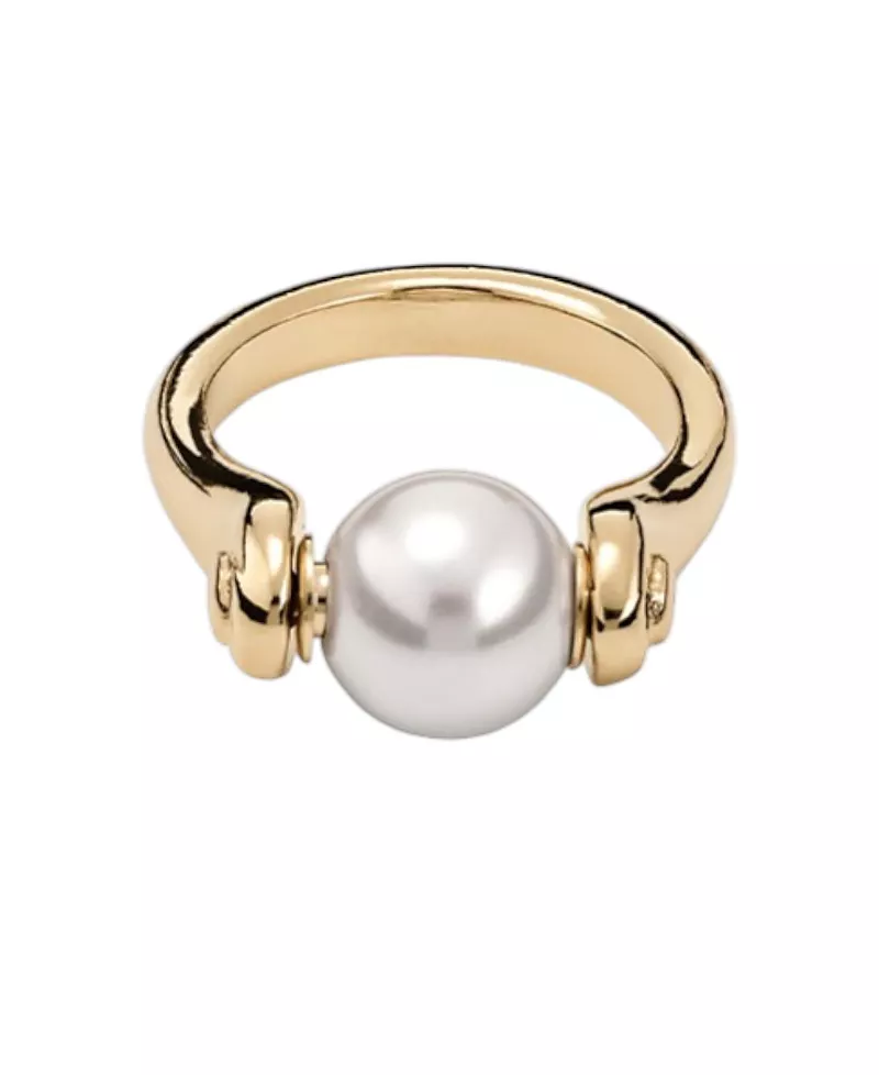 UNOde50 Pearl Accent Ring