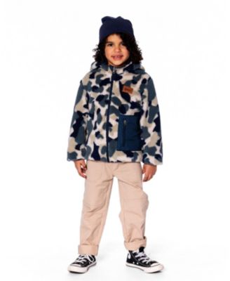 Unisex Reversible Mid-Season Sherpa Jacket - Baby