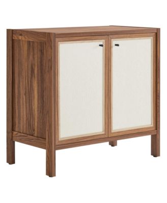 Capri 33" Wood Grain Storage Cabinet