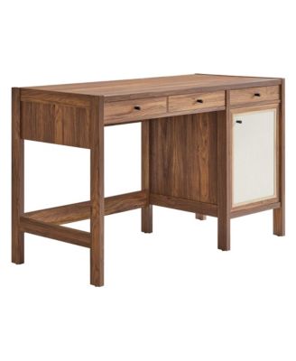Capri 49" Wood Grain Office Desk