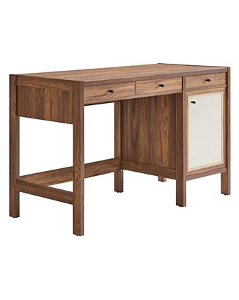 Capri 49" Wood Grain Office Desk