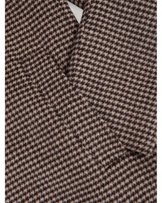Morpeth Dogtooth Check Overcoat