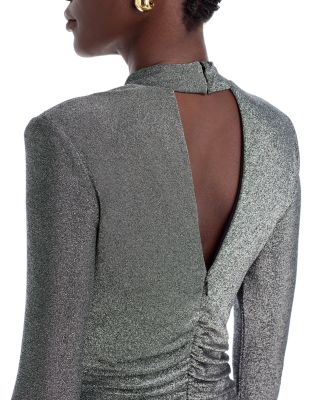 Amarylis Metallic Mini Dress