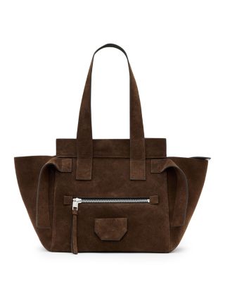 Perez Suede Shoulder Bag