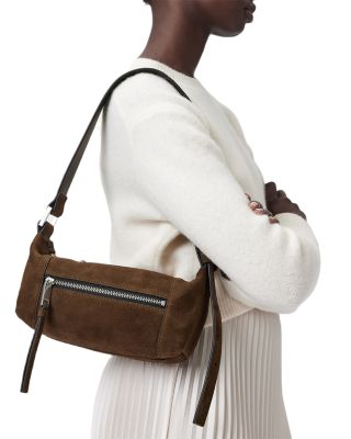 Vega Suede Shoulder Bag
