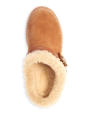 Women's Nama Shearling Lined Wedge Mules