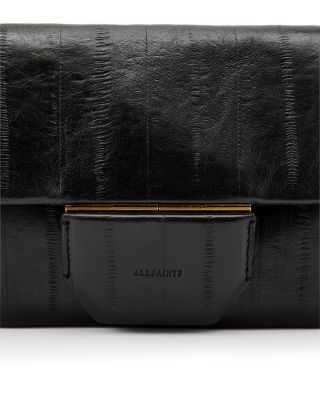 Jupiter Eel Embossed Leather Crossbody