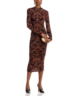 Cornely Anika Printed Jersey Midi Dress