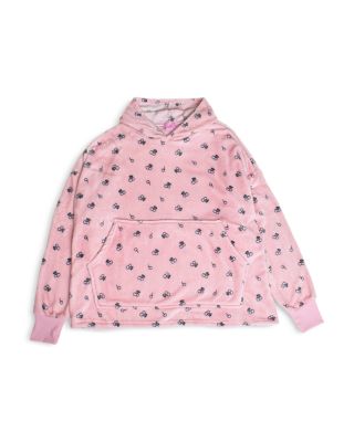 Girls' Cherry Print Pullover Oversized Hoodie - Big Kid