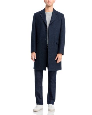 Donegal Chevron Flyfront Topcoat