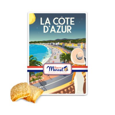 Cote D Azur Lemon Canistrelli Cookies Tin